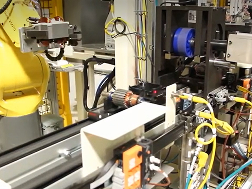 電動(dòng)機(jī)自動(dòng)裝配線(xiàn)